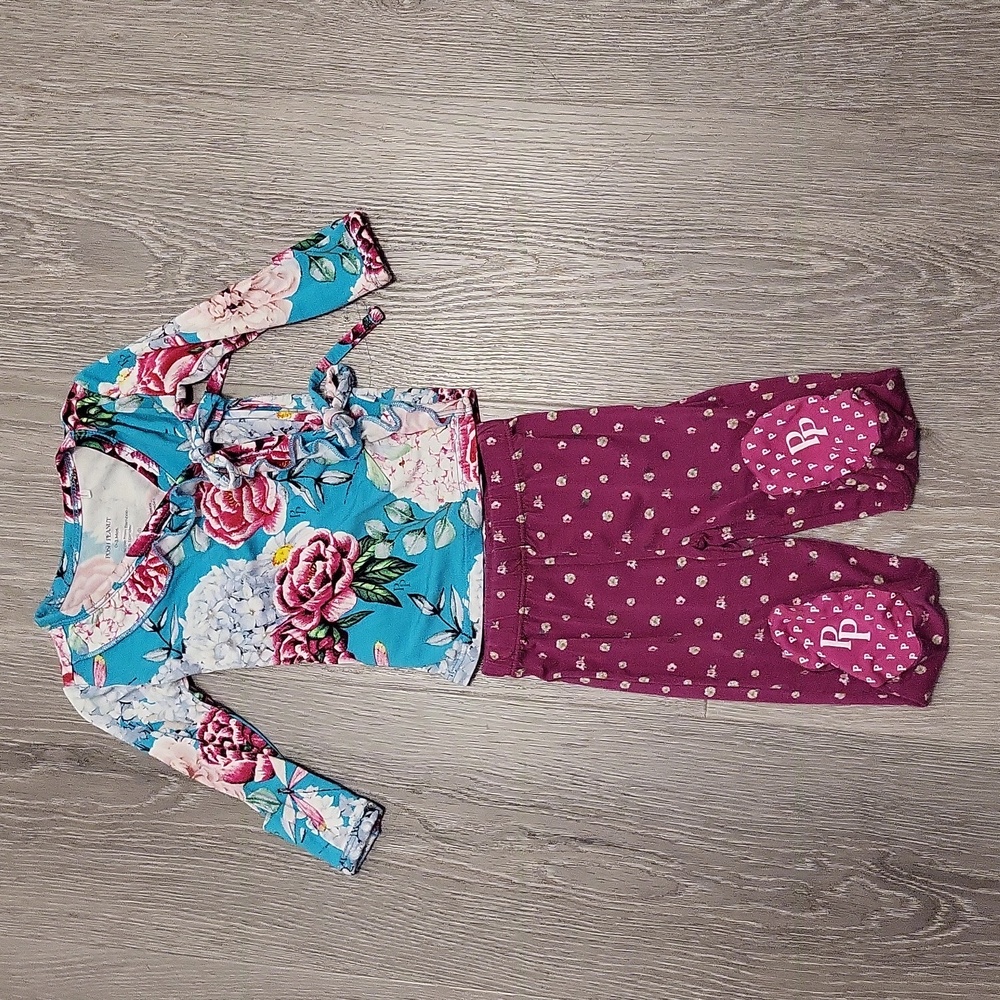Posh Peanut Kimono Set